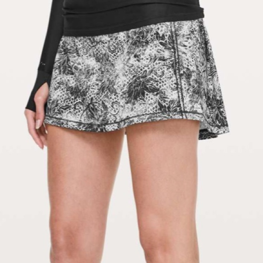 Lululemon Pace Rival Skirt Serigraph Alpine HTF